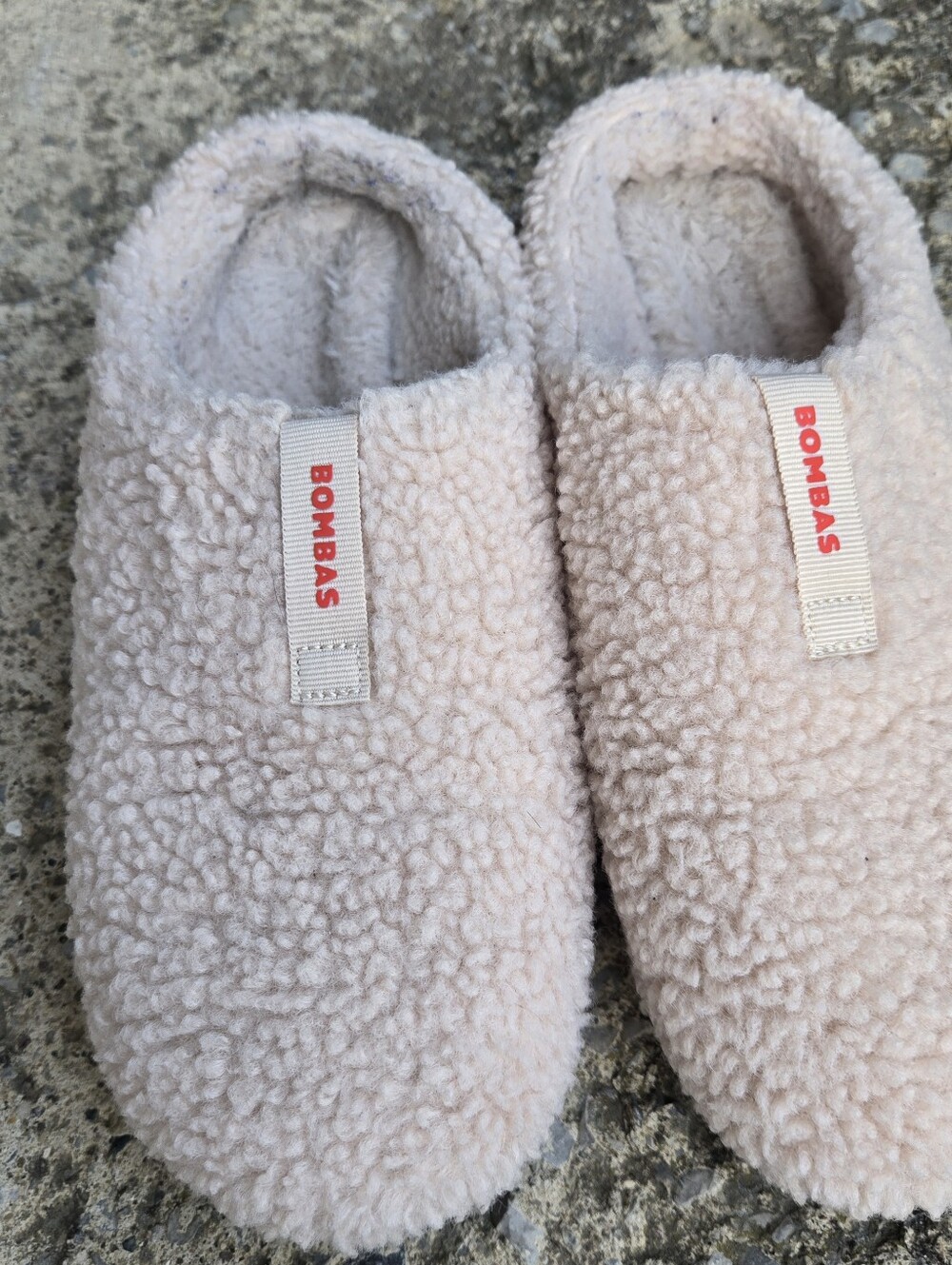 Bombas Sunday Slipper Sherpa Warm Cozy Cabincore Lounge Relax Shoe Soft Size 9 - Picture 2 of 8